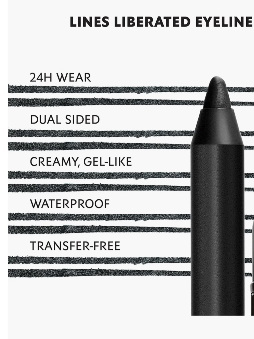 YSL Lines Liberated 24HR Waterproof Eyeliner Pencil (Travel Size) - Picture 4 of 11